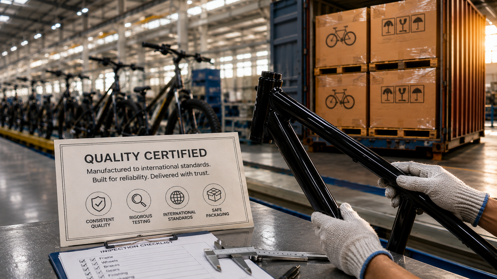 Certified Quality, Every Shipment